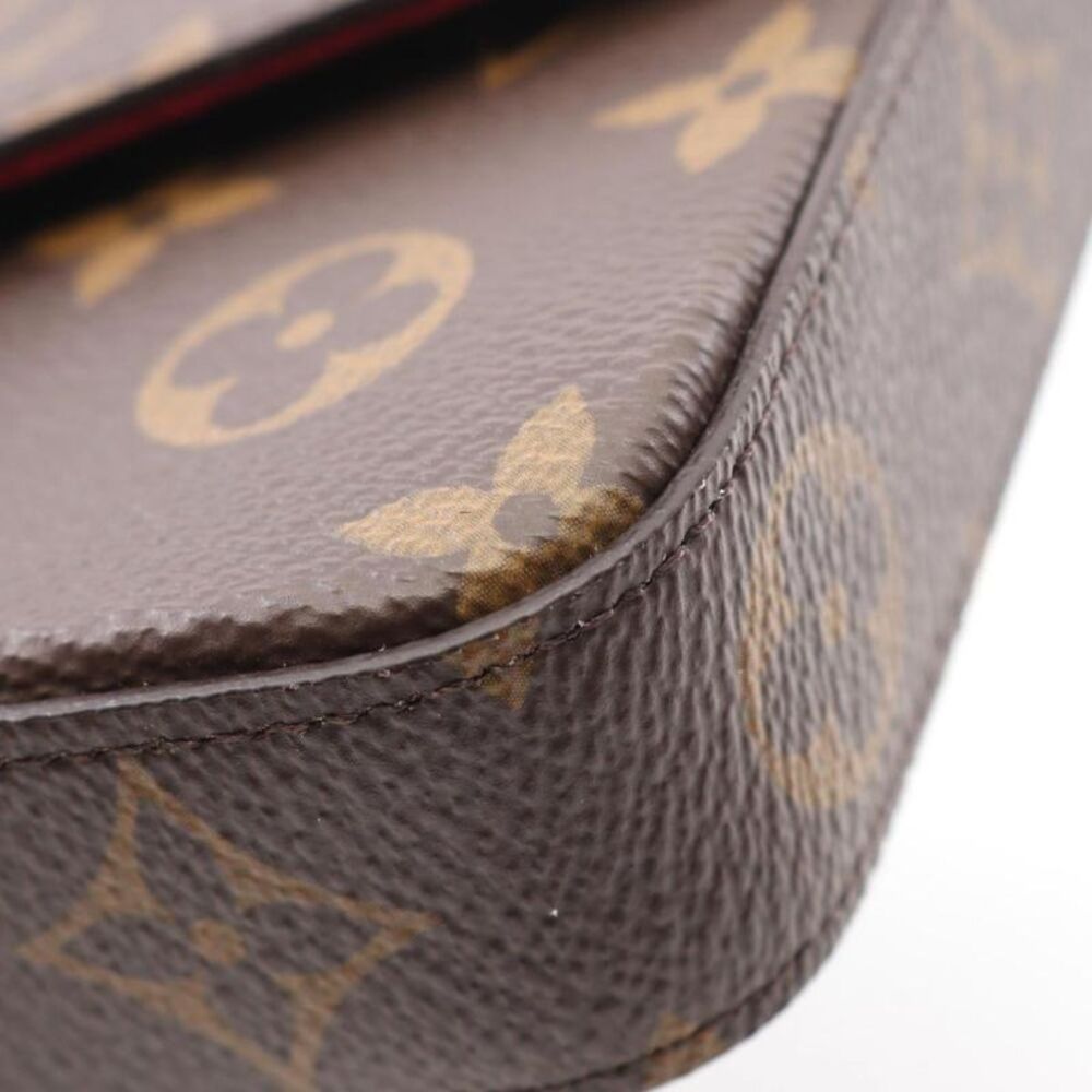 Pre Loved louis vuitton Favorite Chain Wallet Women brown | brown Crossbody Bags - Picture 5 of 7